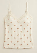 Teddy Built-In Bra Top