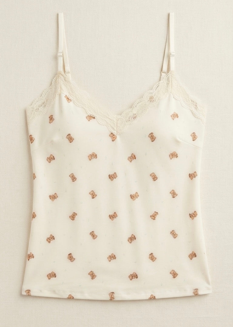 Teddy Built-In Bra Top