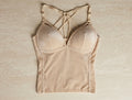 Sweetheart Neckline built-In Bra Top