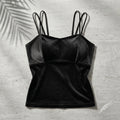 Ribbed Hourglass built-In Bra Top
